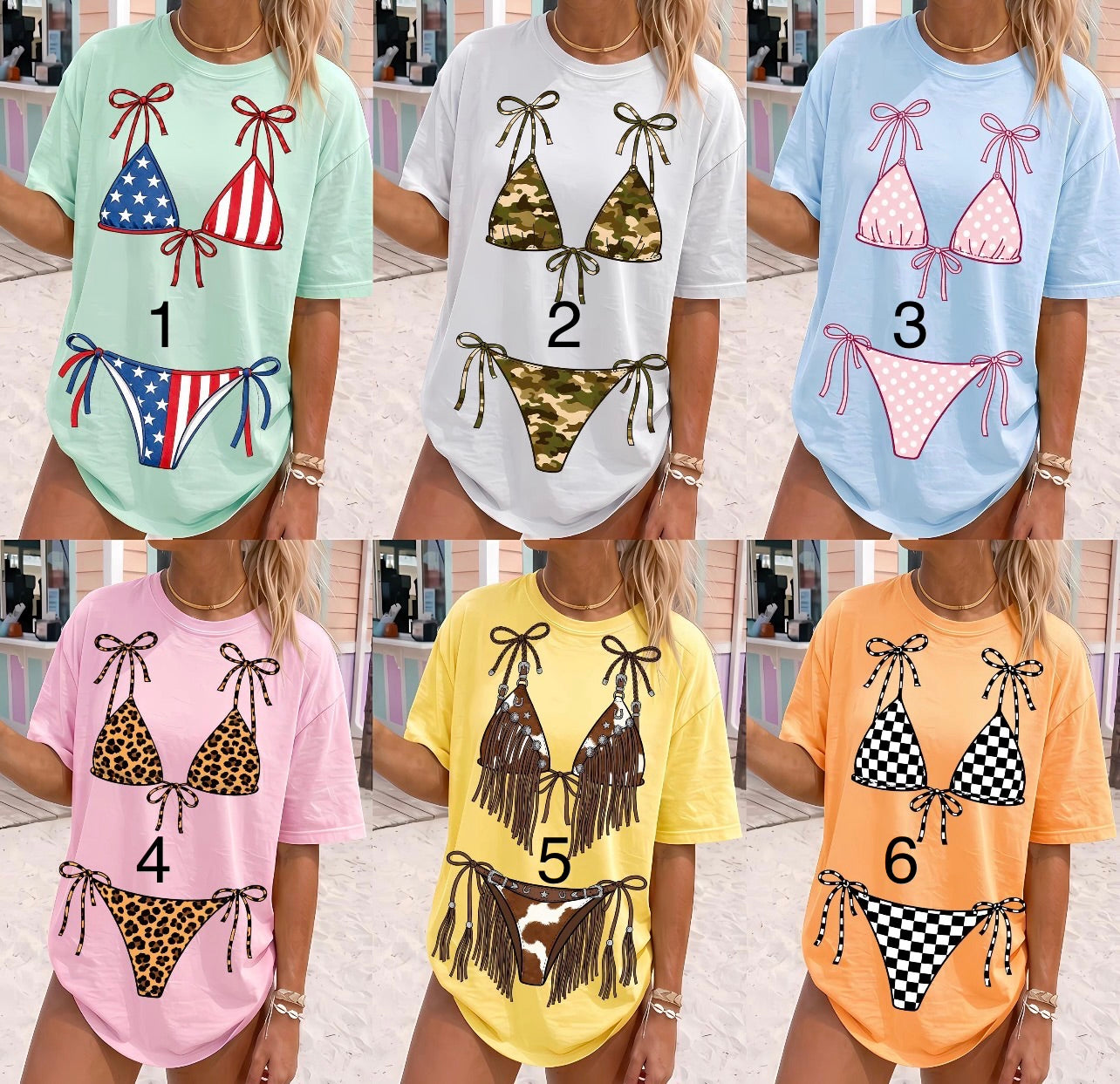 Bikini Print Options Two-ADULT