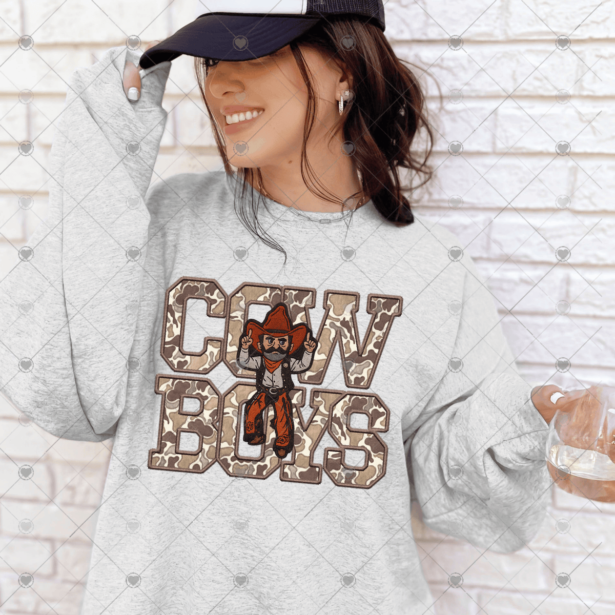 Cow Boys Camo-ADULT