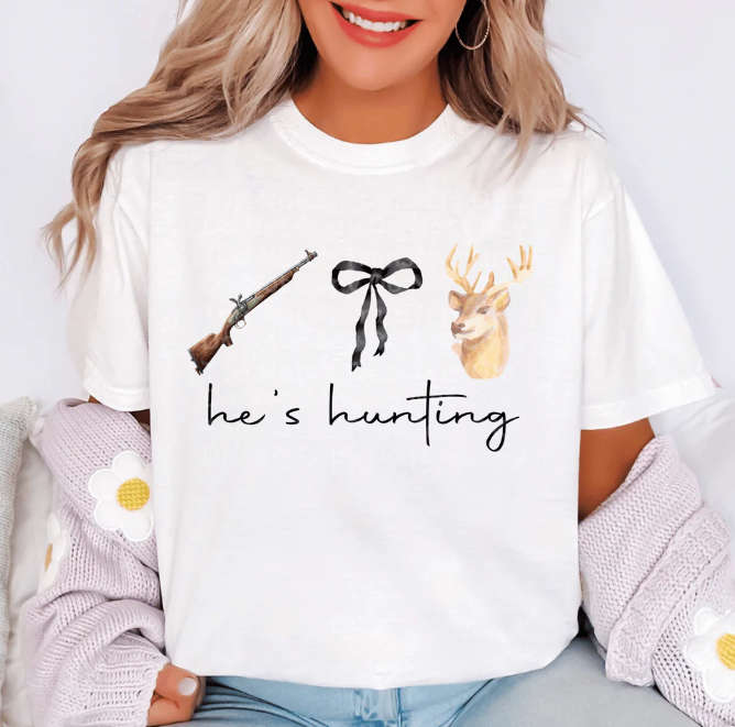 He's Hunting Deer-ADULT