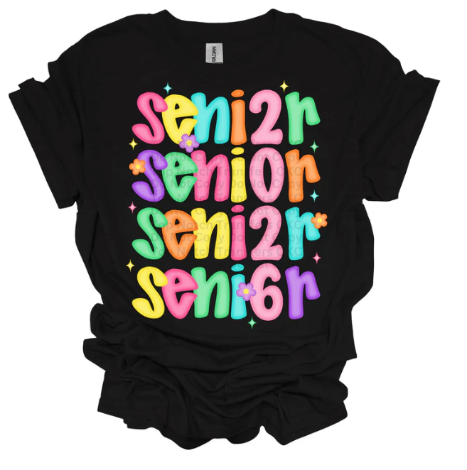 Senior 2026 Neon Stack-ADULT