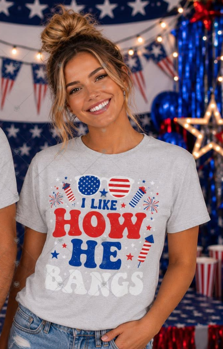 July 4th Couples He Bangs Glasses Option-ADULT