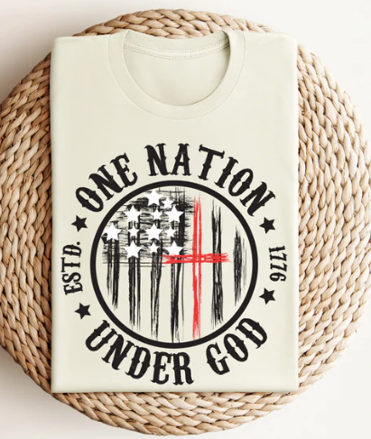 One Nation Under God Flag-ADULT