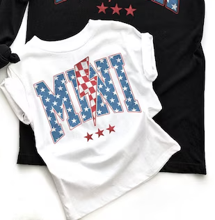 Mama Mini Patriotic Bolt Mommy and Me-TODDLER
