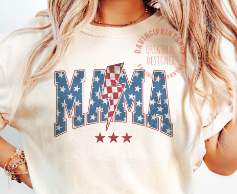Mama Patriotic Bolt-ADULT