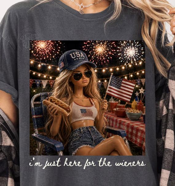 Just Here for Wieners Blonde Doll-ADULT