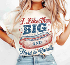 July Hot Dog Big and Hard to Handle-ADULT