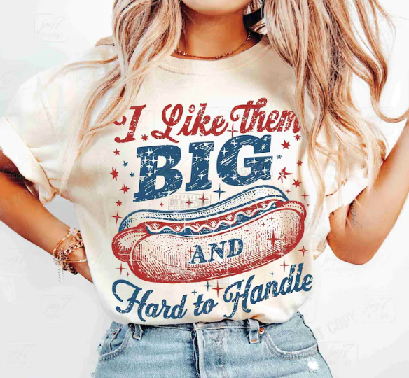 July Hot Dog Big and Hard to Handle-ADULT