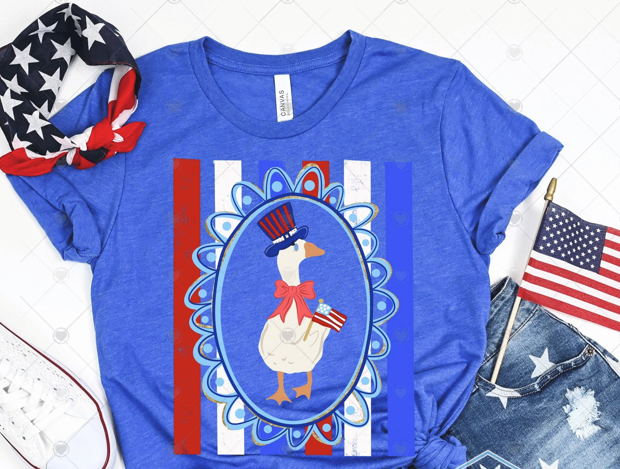 Patriotic Top Hat Goose-ADULT