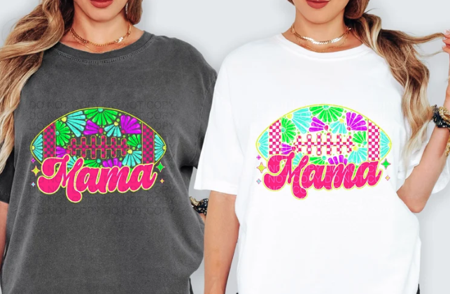 Football Mama Neon-ADULT