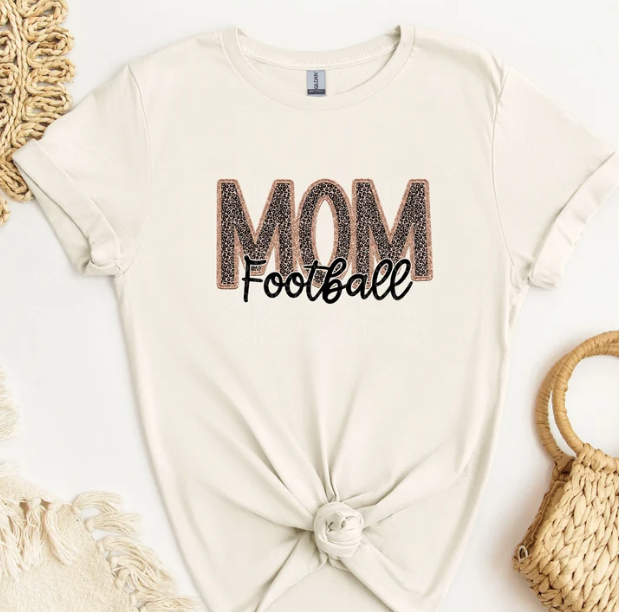 Football Mom Leopard-ADULT