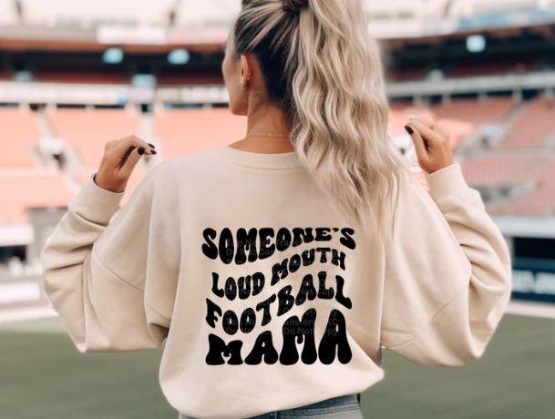 Loud Mouth Football Mom-ADULT