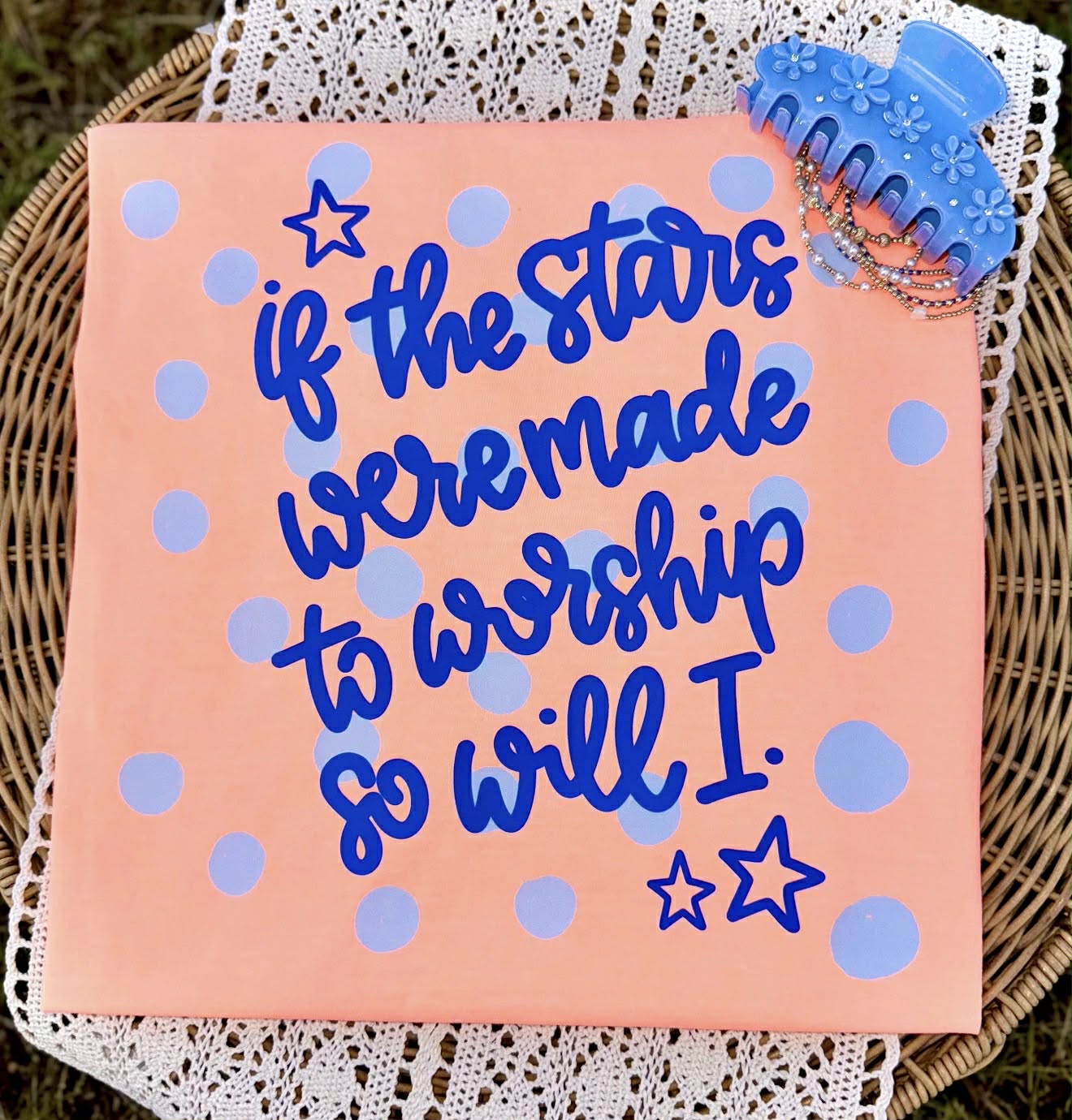 Stars Worship Dots Easter-ADULT