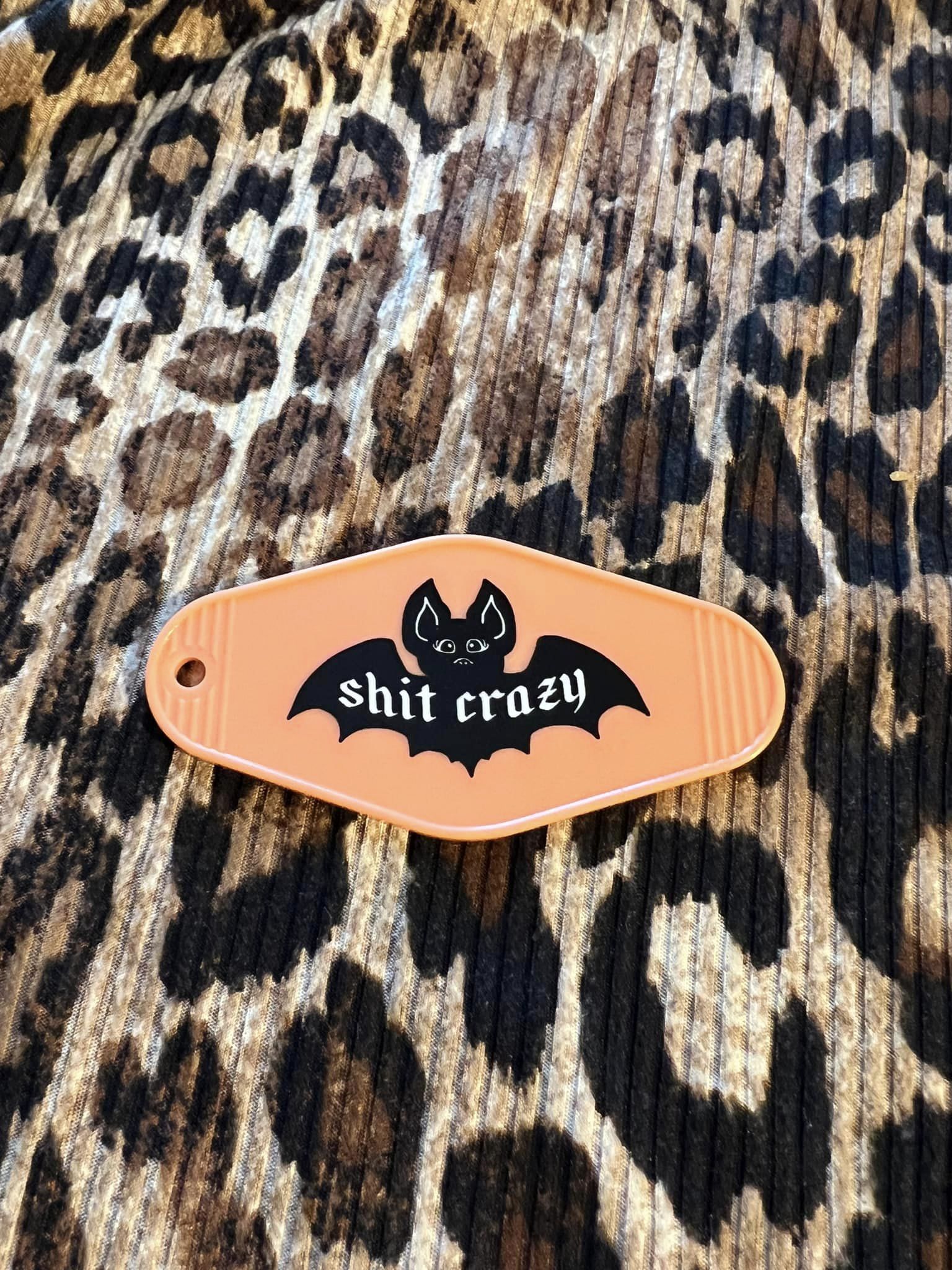 BatShit Crazy Hotel Keychain