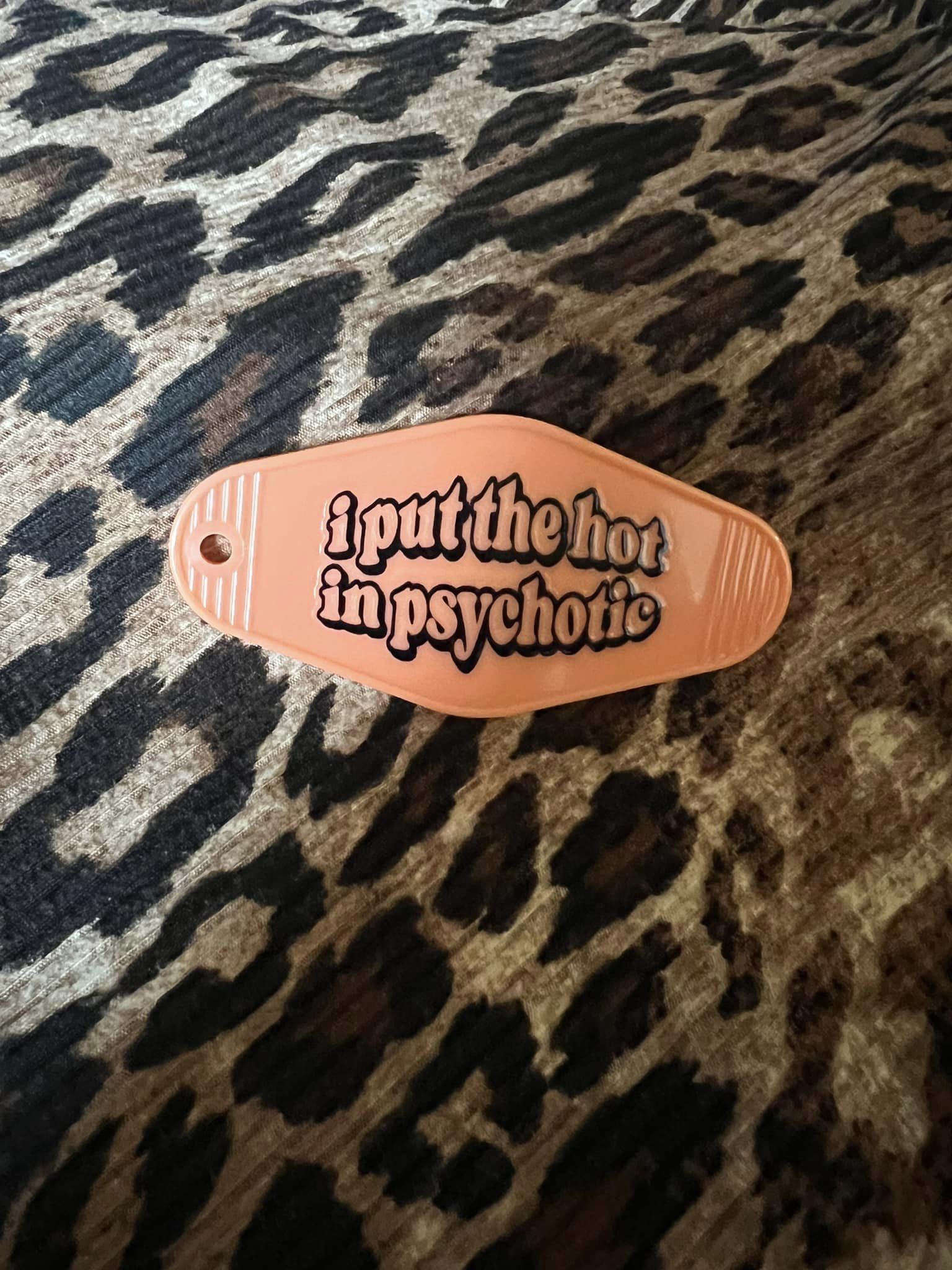 Psychotic Hotel Keychain