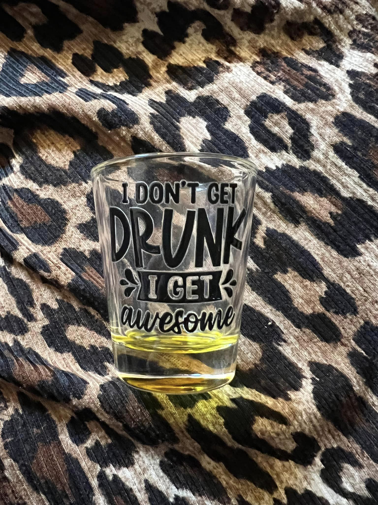 Drunk Shot Glass