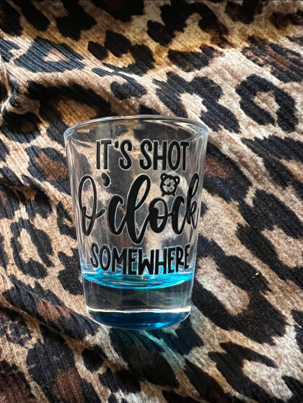 Shot O'Clock Shot Glass