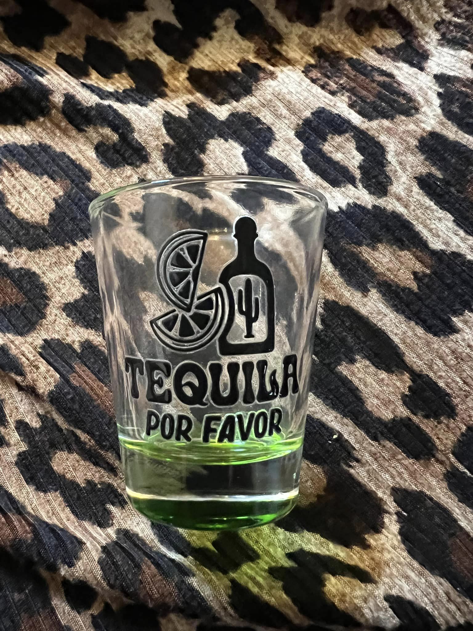 Por Favor Shot Glass