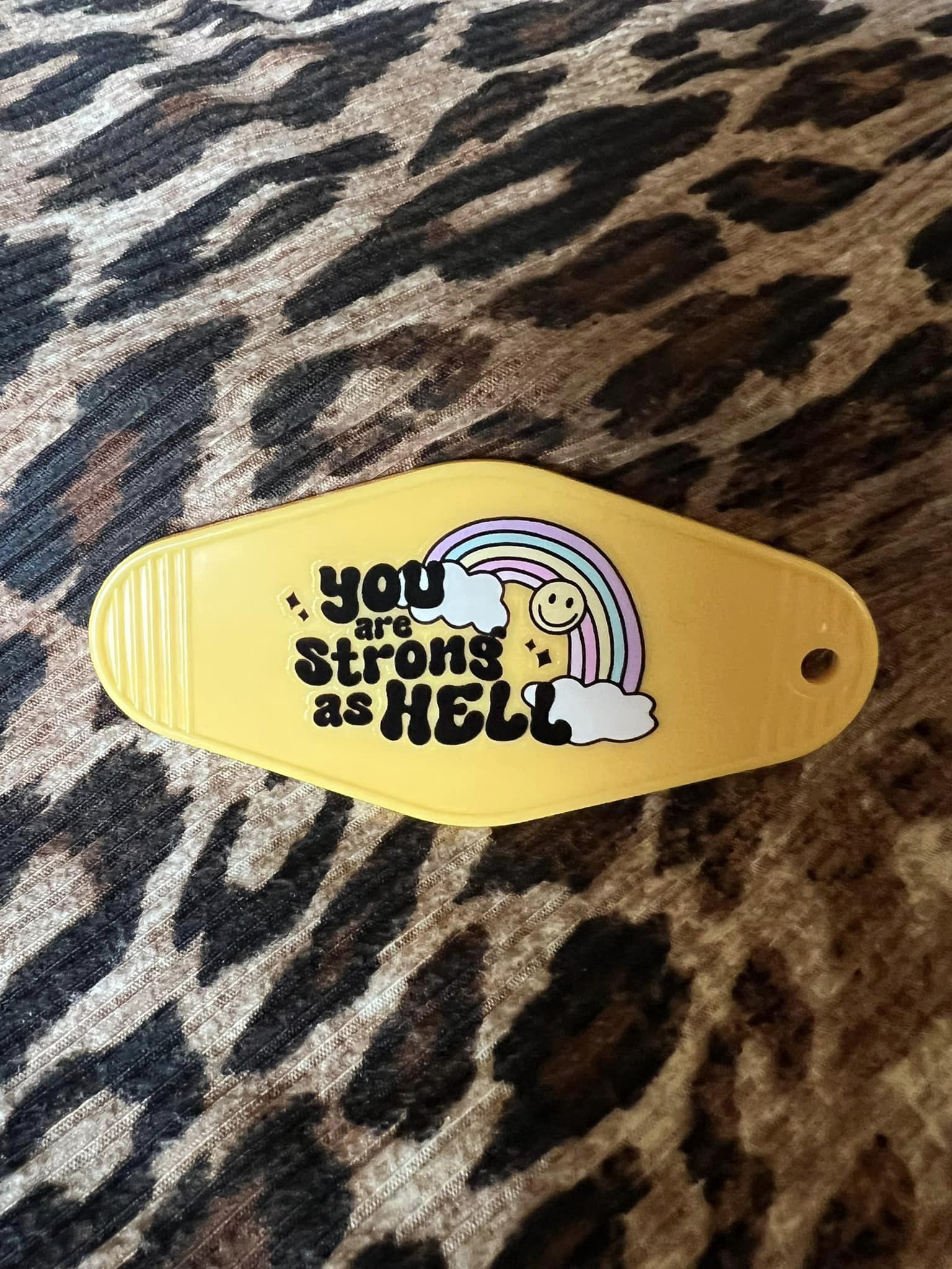 Strong Hotel Keychain