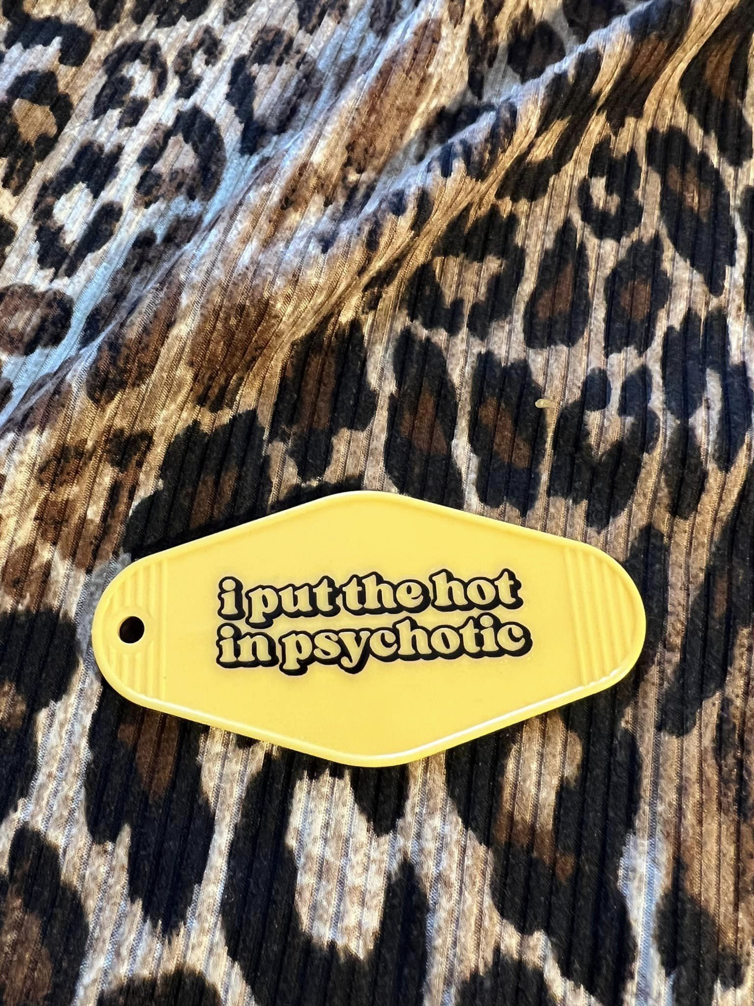 Psychotic Hotel Keychain